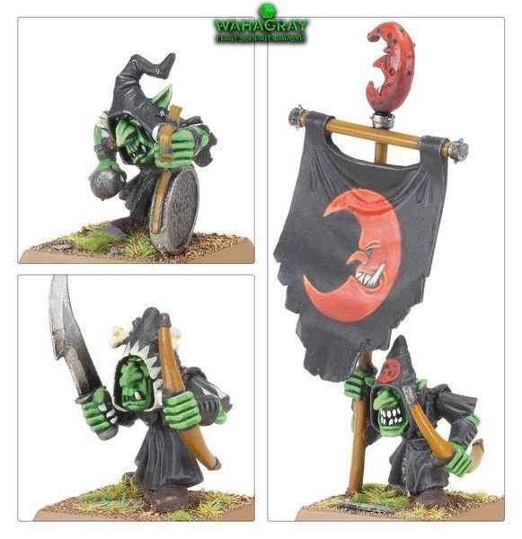 Набор миниатюр ORC & GOBLIN TRIBES - NIGHT GOBLIN MOB