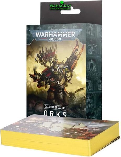Карти DATASHEET CARDS - ORKS (ENG)