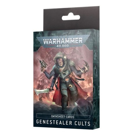 Карти DATASHEET CARDS: GENESTEALER CULTS (ENG) 10ed 60050117002 фото