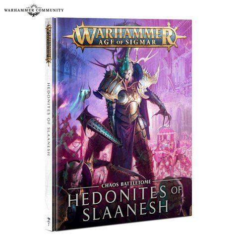 Книжка правил CHAOS BATTLETOME - HEDONITES OF SLAANESH (HB) (ENG)