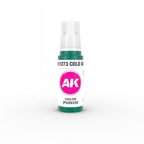 Фарба COLD GREEN – COLOR PUNCH / ХОЛОДНО ЗЕЛЕНИЙ АК-інтерактив AK11273 AK11273 фото