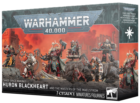 Набор миниатюр WARHAMMER 40000: CHAOS SPACE MARINES - HURON