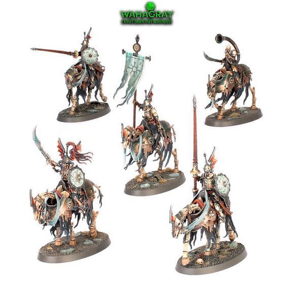 Набор миниатюр SPEARHEAD - SOULBLIGHT GRAVELORDS DEATHRATTLE TOMB HOST