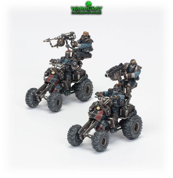 Набор миниатюр NECROMUNDA - ORLOCK OUTRIDER QUADS