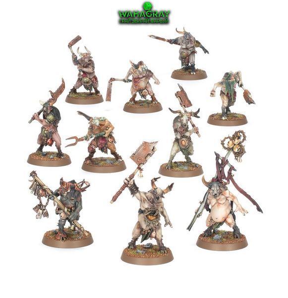 Набор миниатюр MAGGOTKIN OF NURGLE - PESTIGORS