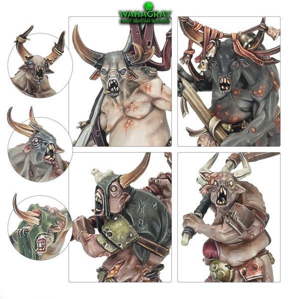 Набор миниатюр MAGGOTKIN OF NURGLE - PESTIGORS