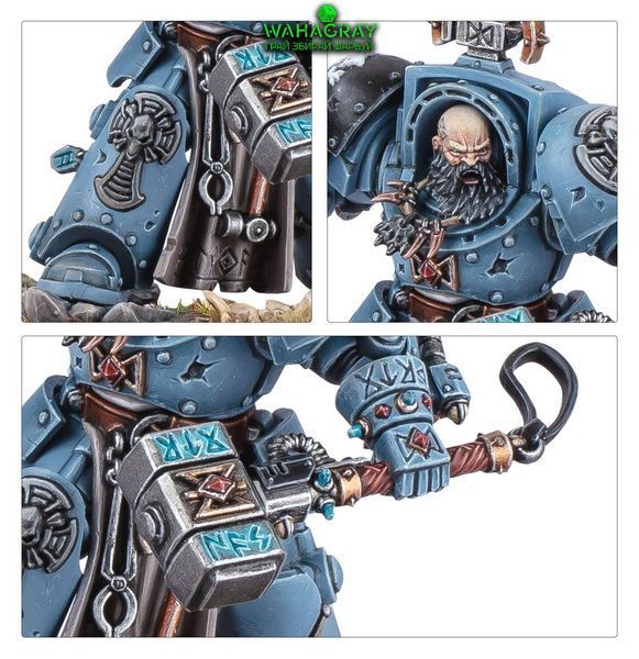 Мініатюра SPACE WOLVES - ARJAC ROCKFIST