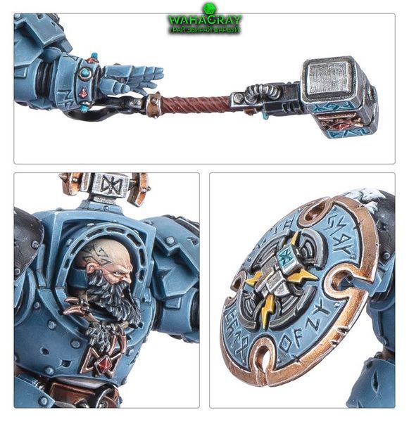 Мініатюра SPACE WOLVES - ARJAC ROCKFIST