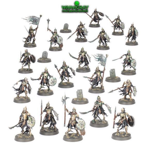 Набор миниатюр SPEARHEAD - SOULBLIGHT GRAVELORDS DEATHRATTLE TOMB HOST