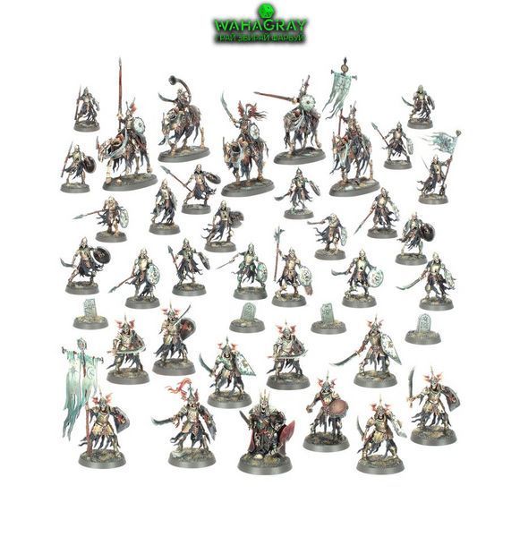 Набор миниатюр SPEARHEAD - SOULBLIGHT GRAVELORDS DEATHRATTLE TOMB HOST