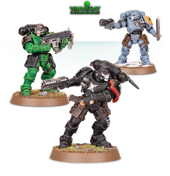 Набор миниатюр SPACE MARINES - PRIMARIS REIVERS