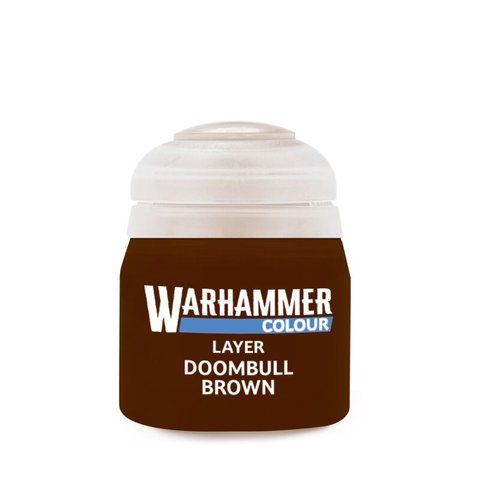 Краска LAYER - DOOMBULL BROWN 12ML ROW X6