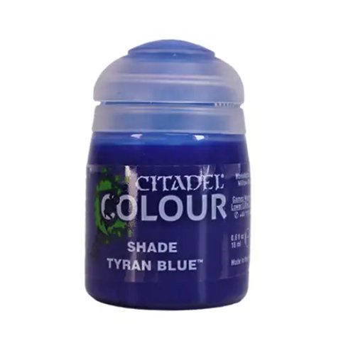 Краска Citadel SHADE: TYRAN BLUE (18ML) 9918995304506 фото