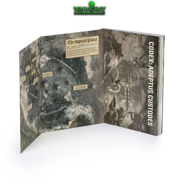 Книжка правил CODEX - ADEPTUS CUSTODES (ENGLISH)