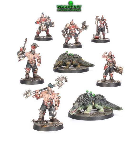 Предзаказ Набор миниатюр GOLIATH FORGE BOSSES & SUMPKROCS