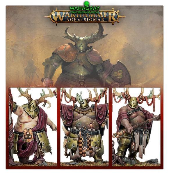 Набор миниатюр MAGGOTKIN OF NURGLE - PUTRID BLIGHTKINGS