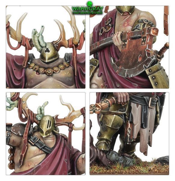 Набор миниатюр MAGGOTKIN OF NURGLE - PUTRID BLIGHTKINGS