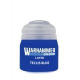 Краска LAYER - TECLIS BLUE 12ML ROW X6