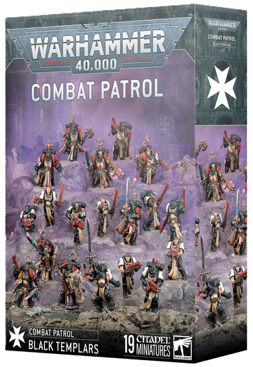 Набор миниатюр WARHAMMER 40000: COMBAT PATROL - BLACK TEMPLARS