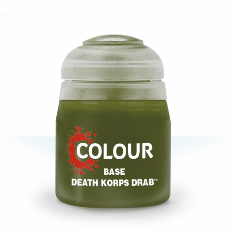 Фарба BASE - DEATH KORPS DRAB 12ML ROW X6