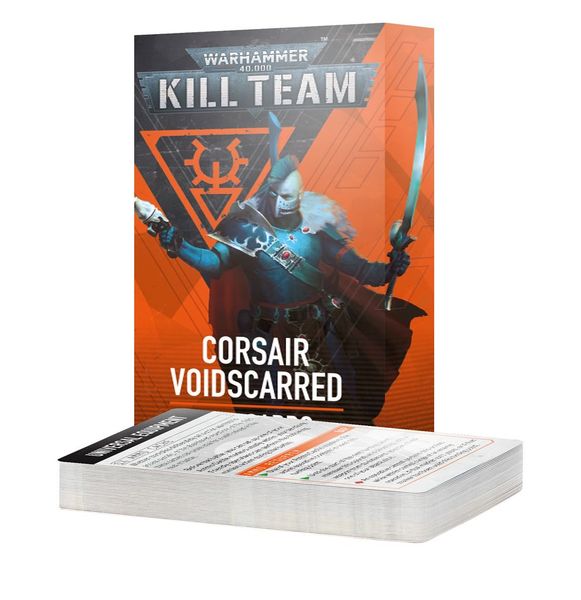 Карти KILL TEAM: DATACARDS: CORSAIR VOIDSCARRED (ENG) 60050104004 фото