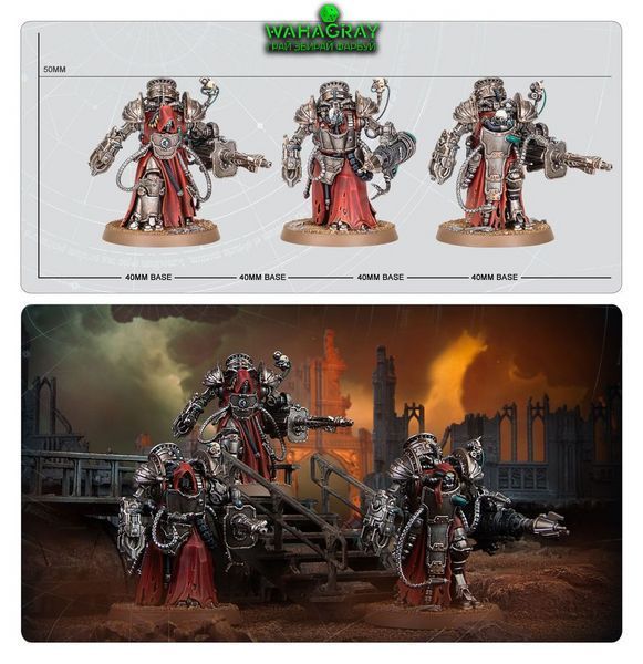 Набор миниатюр MECHANICUM - MYRMIDON DESTRUCTOR HOST