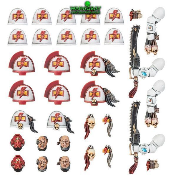 Набор миниатюр WHITE SCARS - PRIMARIS UPGRADES AND TRANSFERS