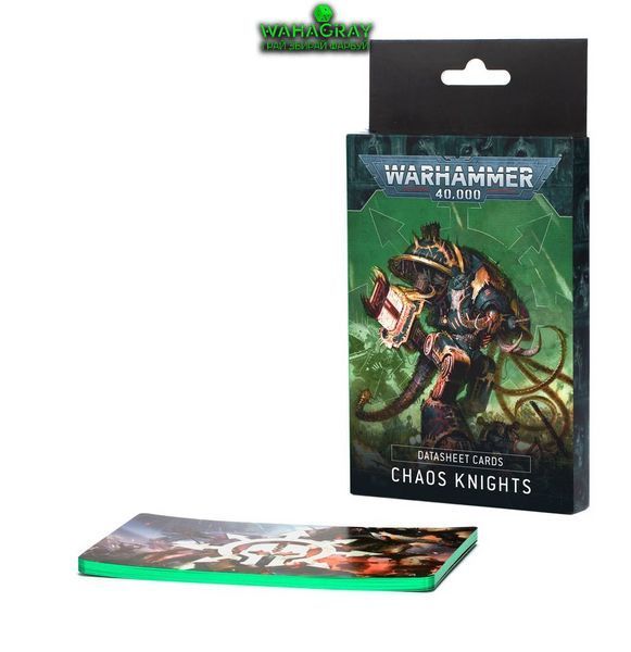 Карти DATASHEET CARDS - CHAOS KNIGHTS (ENG)