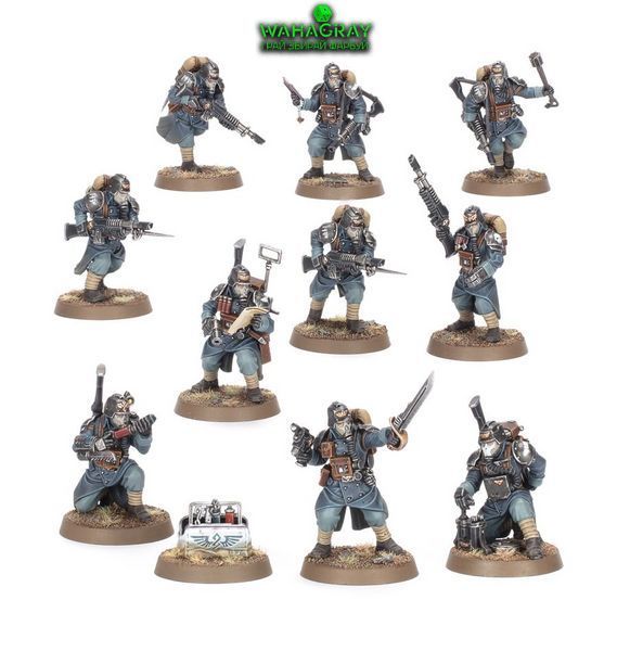 Набор миниатюр KILL TEAM - DEATH KORPS