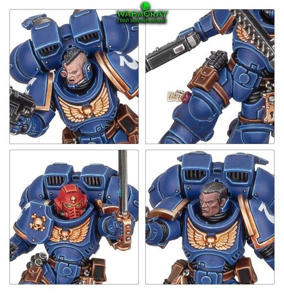 Набір мініатюр SPACE MARINES - JUMP PACK INTERCESSORS