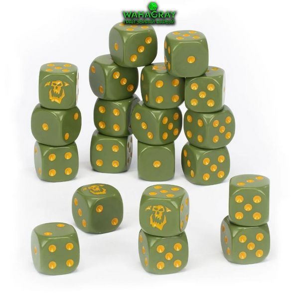 Кубы ORRUK WARCLANS - DICE SET