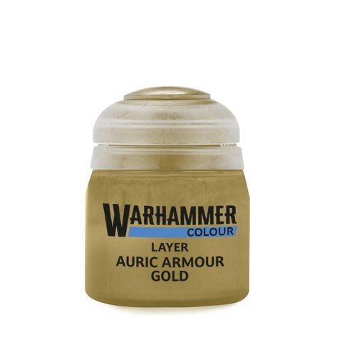 Краска LAYER - AURIC ARMOUR GOLD 12ML ROW X6