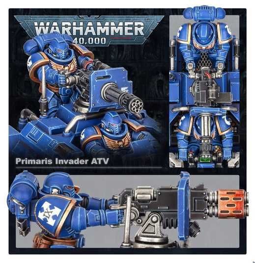 Мініатюра WARHAMMER 40000: SPACE MARINES - PRIMARIS INVADER ATV