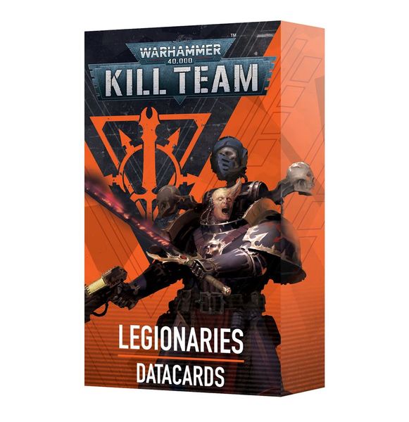 Предзаказ Набор миниатюр KILL TEAM DATACARDS - LEGIONARIES (ENG) 60050102020 фото