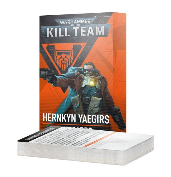 Карти KILL TEAM DATACARDS: HERNKYN YAEGIRS (ENG) 60050118004 фото