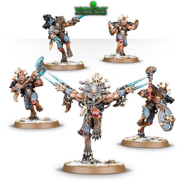 Набір мініатюр SPACE WOLVES - WULFEN