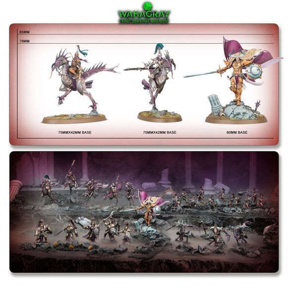 Набір мініатюр HEDONITES OF SLAANESH - THE DECADENT HOST_u