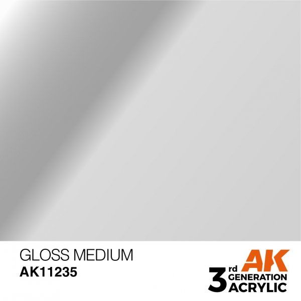 Фарба GLOSS MEDIUM – AUXILIARY AK11235 фото