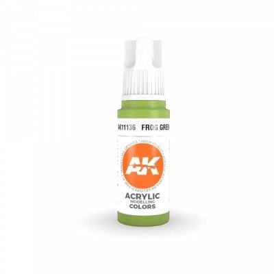 Фарба FROG GREEN &ndash; STANDARD / ЖАБОВИЙ ЗЕЛЕНИЙ АК-інтерактив AK11136