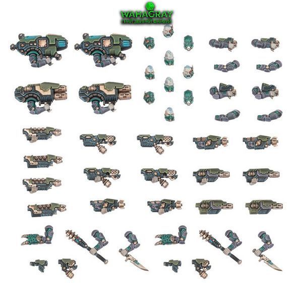 Набор NECROMUNDA - VAN SAAR WEAPONS AND UPGRADES