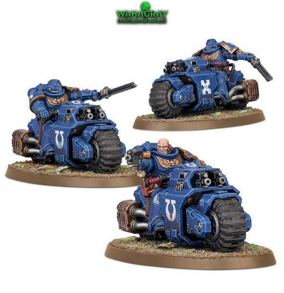 Набір мініатюр SPACE MARINES - OUTRIDERS