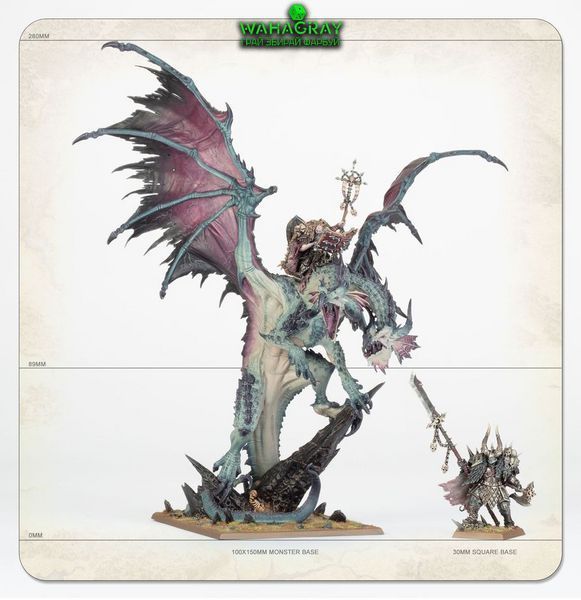 Миниатюра WARRIORS OF CHAOS - LORD ON CHAOS DRAGON
