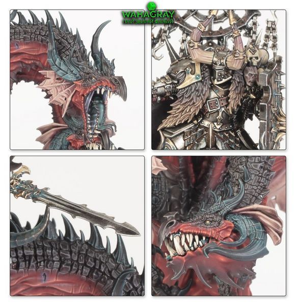 Миниатюра WARRIORS OF CHAOS - LORD ON CHAOS DRAGON
