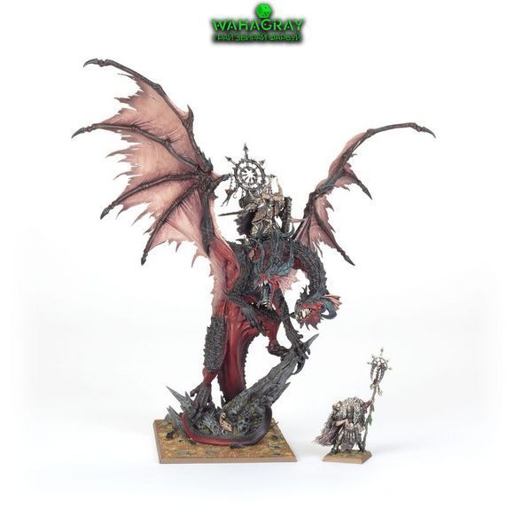 Миниатюра WARRIORS OF CHAOS - LORD ON CHAOS DRAGON