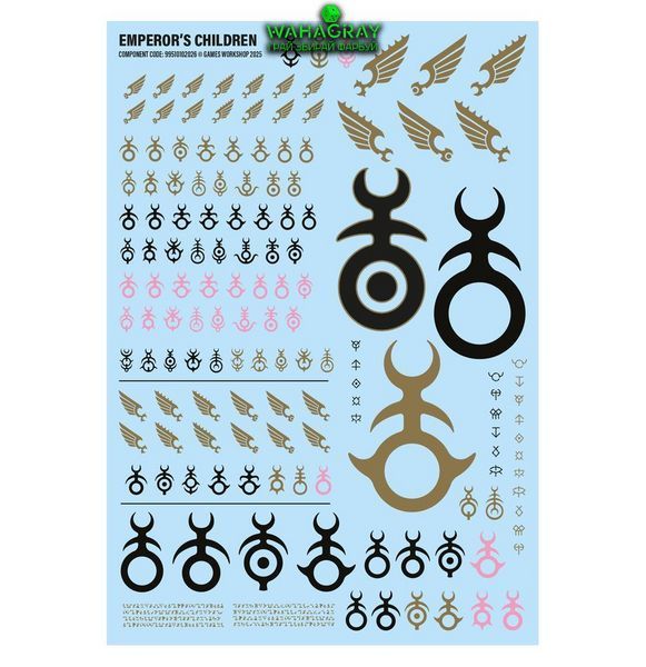Набір мініатюр EMPEROR'S CHILDREN ARMY SET (ENGLISH)