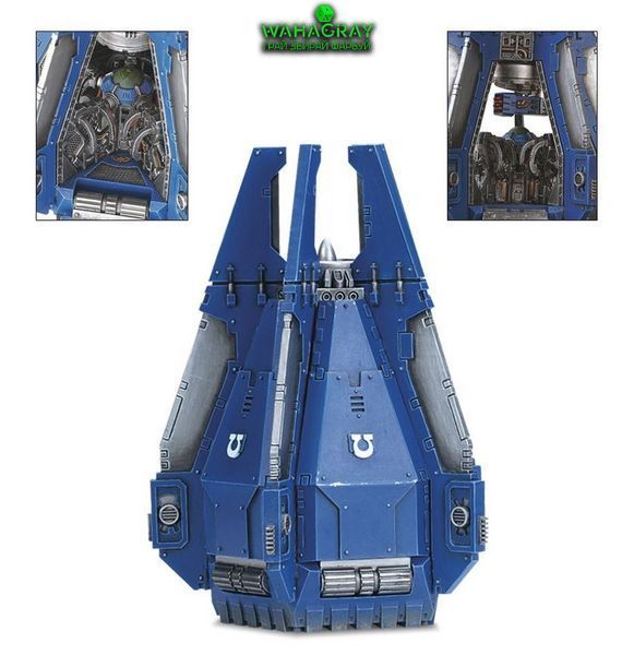 Набор миниатюр SPACE MARINES - DROP POD