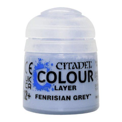 Краска LAYER - FENRISIAN GREY (12ML)
