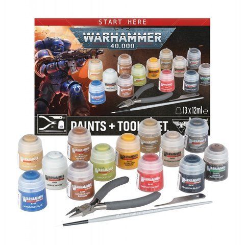 Набор красок PAINTS + TOOLS SIM+TRA CHN POL/SCAND