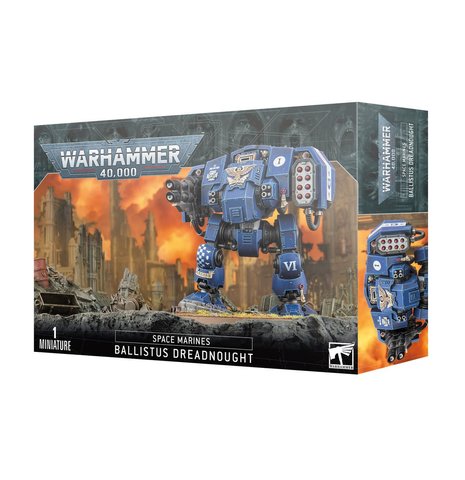 Мініатюра SPACE MARINES - BALLISTUS DREADNOUGHT 99120101393 фото