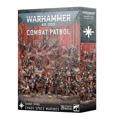 Набор миниатюр COMBAT PATROL - CHAOS SPACE MARINES 99120102190 фото